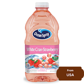 Ocean Spray White Cran Strawberry Juice 1.89 litre