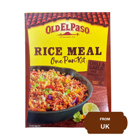 Old El Paso Rice Meal Chili & Garlic 355 gram