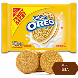 Oreo Golden Sandwich Cookies 541gram