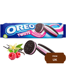 OREO Twist Vanilla & Raspberry Flavour 157gram