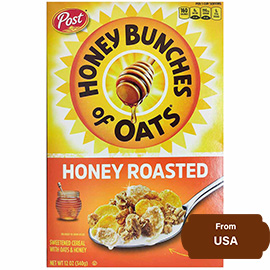 Post Honey Bunches of Oats Crunchy Honey Roasted Cereal 340gram