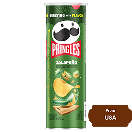Pringles Jalapeno Potato Crisps 158 gram