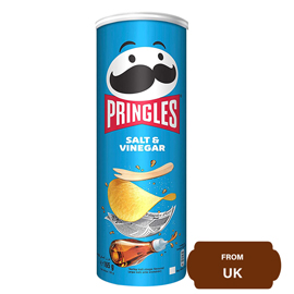 Pringles Salt and Vinegar, Potato Chips 165 gram
