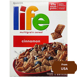 Quaker Life Multigrain Cereal, Cinnamon 370 gram