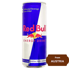 Redbull Energy Drink (Austria) 250 ml, 8.4 fl