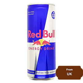 Redbull Energy Drink (UK) 250 ml, 8.4 fl