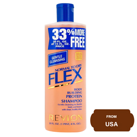 Revlon Flex Normal to Dry Body Building Protein Shampoo-20fl