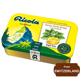 Ricola LemonMint Sugarfree Herb Drops Tin 75g