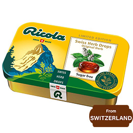 Ricola Original Sugarfree Herb Drops Tin 75g