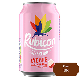 Rubicon Sparkling Lychee 330 ml, 11.15 fl