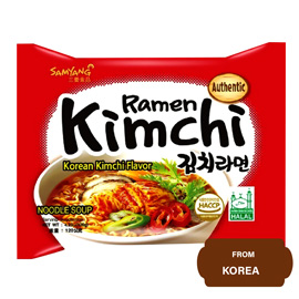Samyang Ramen Kimchi Flavour Noodle Soup-120 gram