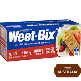 Sanitarium Weet-Bix Aussie Kids Breakfast Cereal 375gram