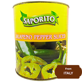 Saporito Jalapeno Pepper Sliced 2900gram
