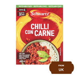 Schwartz Hot Chilli Con Carne 41gram