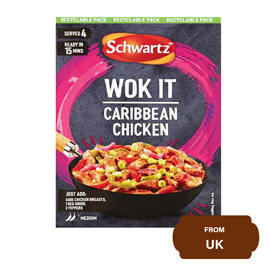 Schwartz Wok It Caribbean Chicken 35 gram