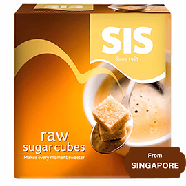SIS Raw Sugar Cubes 454gram
