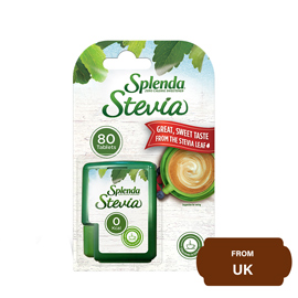 SPLENDA Stevia Zero Calorie Sweetener, Dissolves Tablets-6.4 gram (80 pcs)