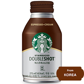 Starbucks Double Shot Coffee Espresso and Cream 275ml