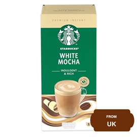 Starbucks Premium Instant White Mocha Indulgent & Rich-120 gram (5x24g)