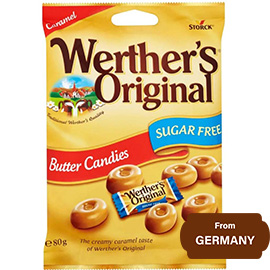 Storck Werther's Sugar Free Caramel Butter Candies 80gram
