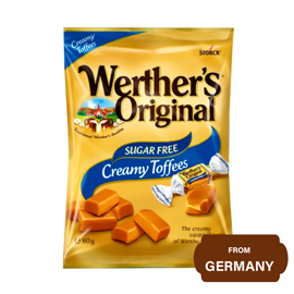 Storck Werther's Sugar-Free Original Creamy Toffee-80 gram