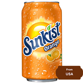 Sunkist Orange Soda- 355ml