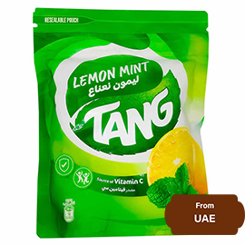 Tang Lemon Mint (Imported) Drink Powder Resealable Pouch
