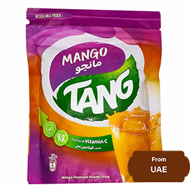 Tang Mango (Imported) Drink Powder Resealable Pouch (375 gm)