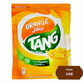 Tang Orange (Imported) Drink Powder Resealable Pouch (375 gm)