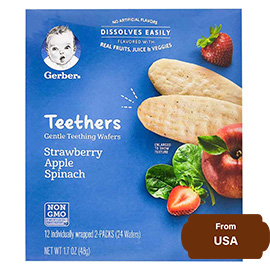 Teethers Strawberry Apple Spinach 48 gram