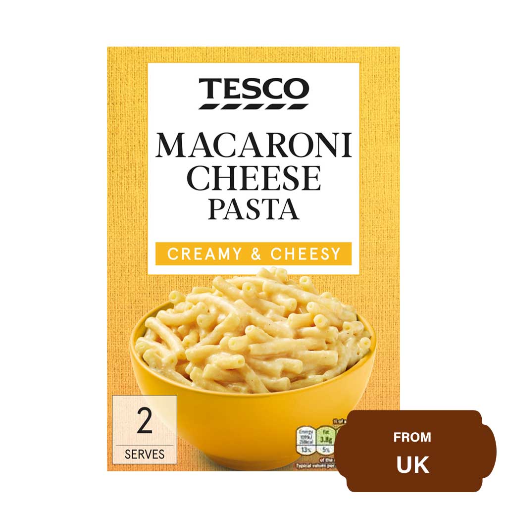 Tesco Macaroni Cheese Pasta-12O gram