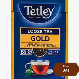 Tetley Gold Loose Black Tea 400 gram