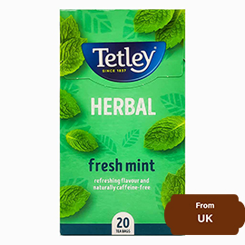 Tetley Herbal Fresh Mint 32 gram (20 tea bags)