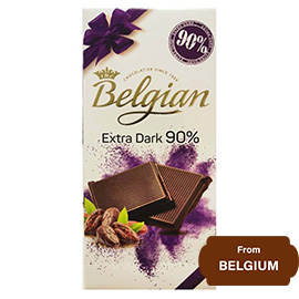 The Belgian 90% Extra Dark Chocolate-100gram