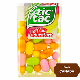 Tic Tac Fruit Adventure 18 gram