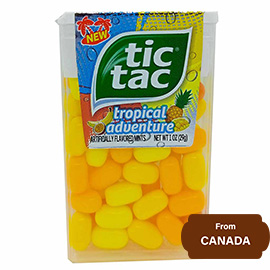 Tic Tac Mints Tropical Adventure Flavor 29gram