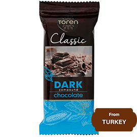 Toren Classic Dark Compound Chocolate 52gram