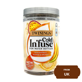 Twinings Cold Infuse Passionfruit, Mango & Orange (Sugar Free) (12 infusers per bottle)