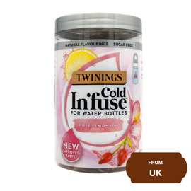 Twinings Cold Infuse Rose Lemonade (Sugar Free) (12 infusers per bottle)