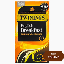Twinings English Breakfast Golden & Well Rounded 125 gram (50 tea bags)