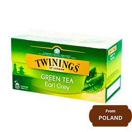 Twinings of London Earl Grey Green Tea 50gram (2gram 25 Sachet)
