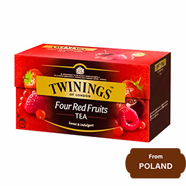 Twinings of London Four Red Fruits 50gram (2gram 25 Sachet)