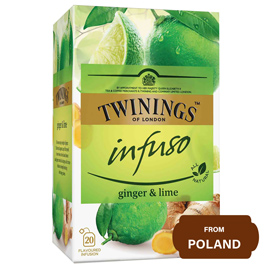 Twinings Of London Infuso ginger & lime-30gram (1.5gram 20 Sachet)