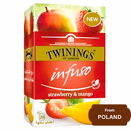 Twinings of London Infuso Mango and Strawberry 40gram (2gram 20 Sachet)
