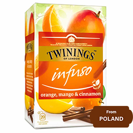 Twinings of London Infuso Orange, Mango & Cinnamon 40gram (2gram 20 Sachet)