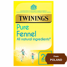 Twinings of London Pure Fennel 40gram (2gram 20 Sachet)