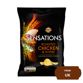 Walkers Sensation Roasted Chicken with Thyme Potato Chips-65 gram