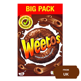 Weetos Chocolatey Hoops Cereal-600 gram