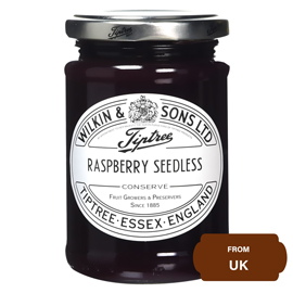 Wilkin & Sons Ltd, Tiptree Raspberry Seedless Conserve Extra Jam– 340 gram