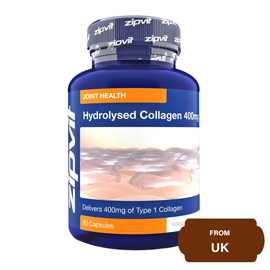 Zipvit Hydrolysed Collagen 400mg-90 capsules